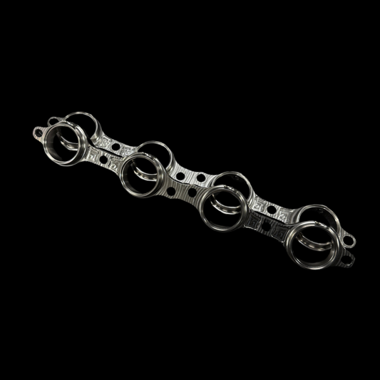 LS Billet Header Flanges Integrated EGTs