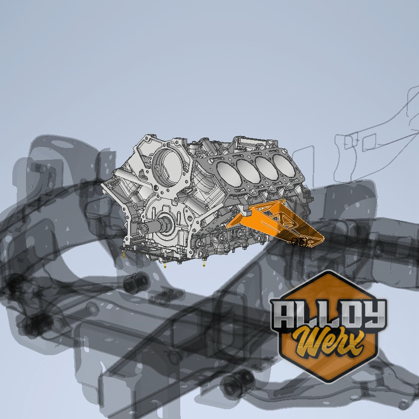 Lightweight Solid Motor Mounts for 2009–2025 F-150 5.0 & Raptor R