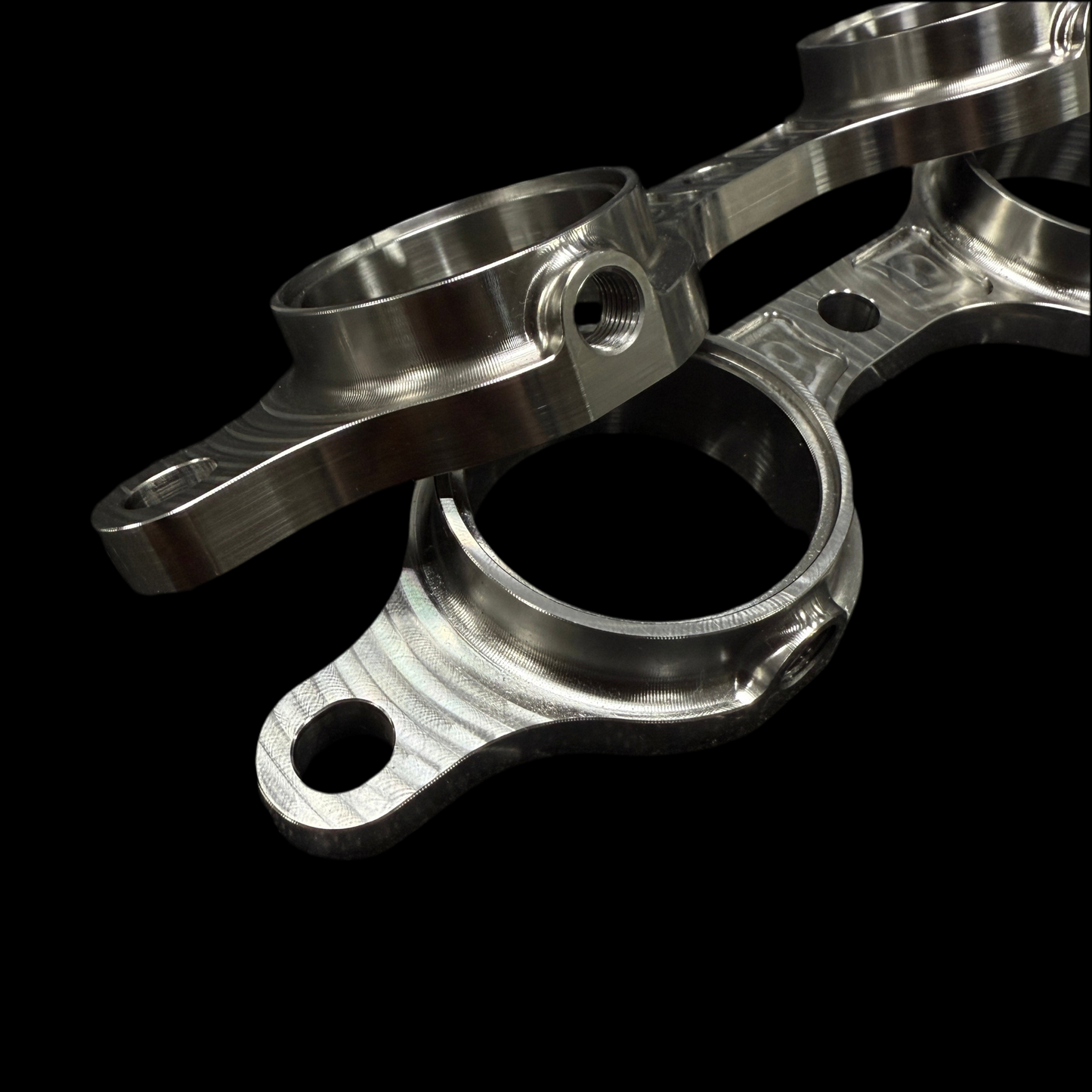 LT Billet Header Flanges Integrated EGTs