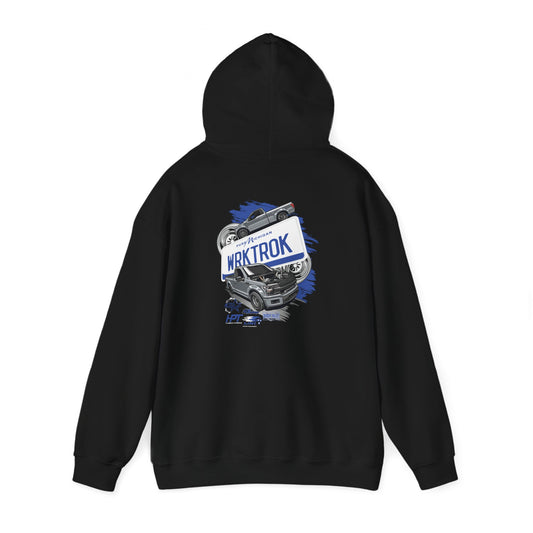 "WRKTROK" Hooded Sweatshirt