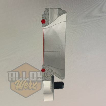 Dodge Hurricane GME-T6 Billet Header Flange Set