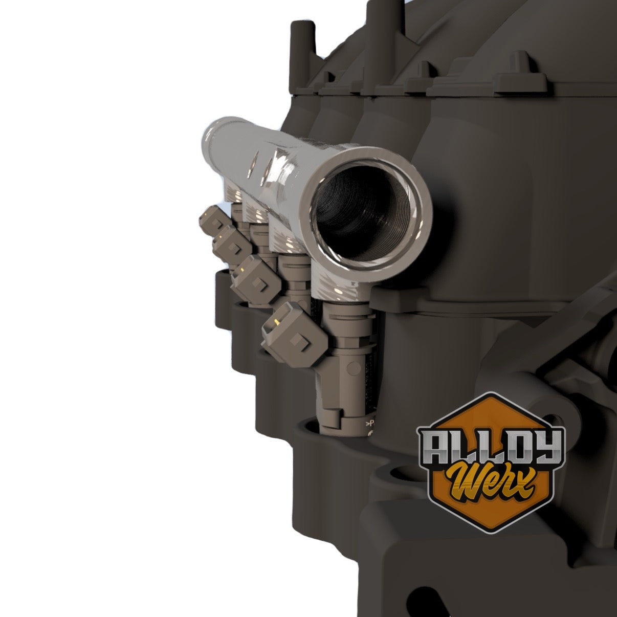 10AN High Flow Fuel Rails For 1-24 Ford Mustang, Ford F150 & GT500