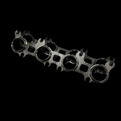 Coyote Billet Header Flanges Integrated EGTs