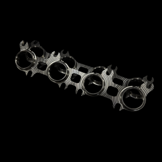 Coyote Billet Header Flanges Integrated EGTs