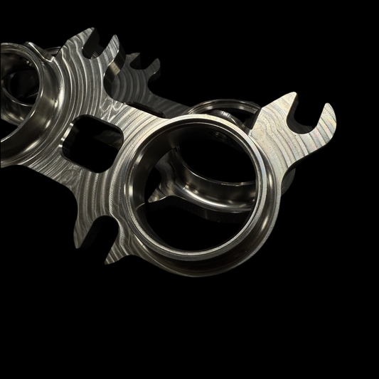 Coyote Billet Header Flanges Integrated EGTs