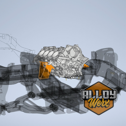 Lightweight Solid Motor Mounts for 2009–2025 F-150 5.0 & Raptor R