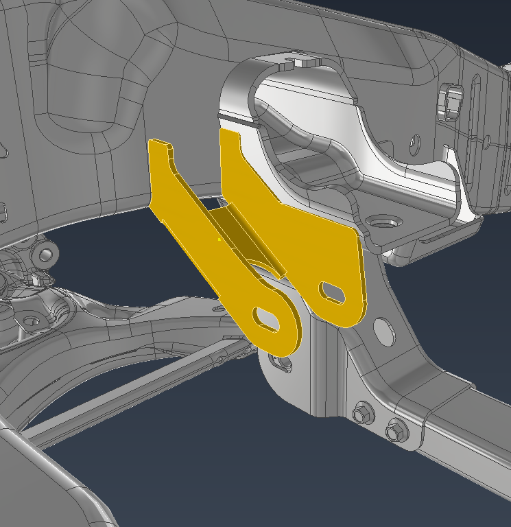 09'-25' F150 4WD Swap Brackets