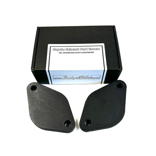 Coyote Exhaust Port Covers For Gen 1/2/3 Coyote Engines